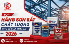 Top hãng sơn sắt chất lượng cho bề mặt kim loại 2026