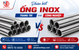 Phân biệt ống inox trang trí và ống inox công nghiệp