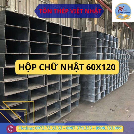 THÉP HỘP 60X120
