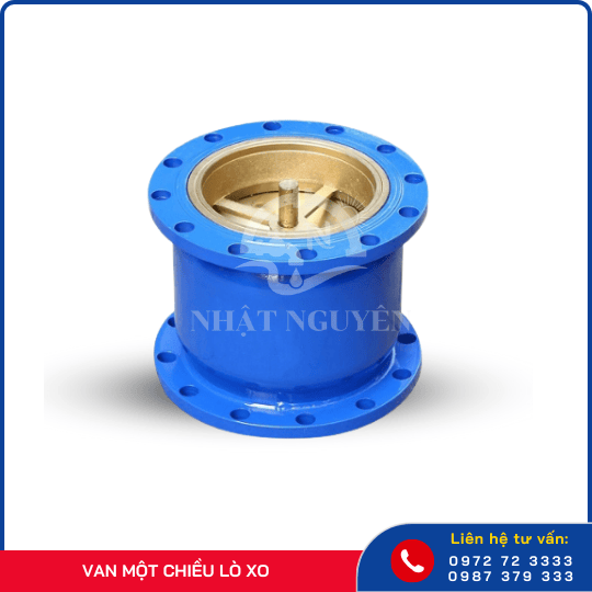 Van 1 chiều lò xo