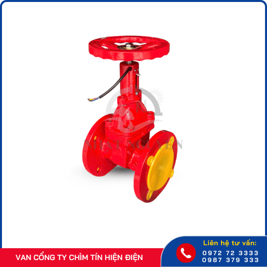 Van cổng ty chìm tín hiệu điện