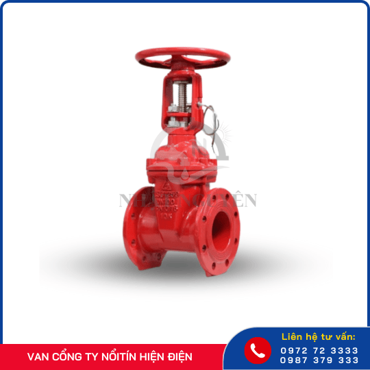 Van cổng ty nổi tín hiệu điện