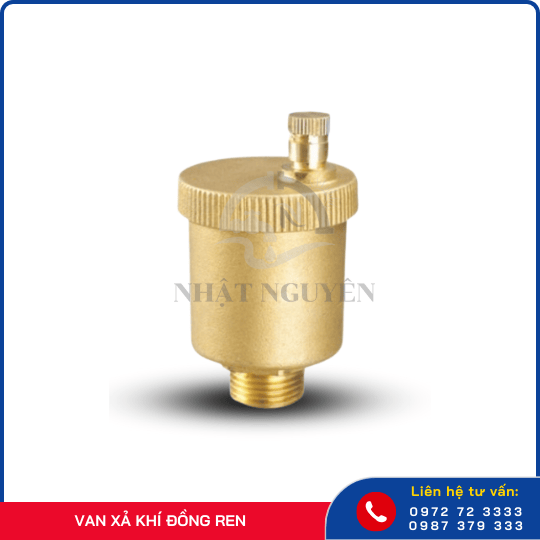 Van xả khí đồng ren
