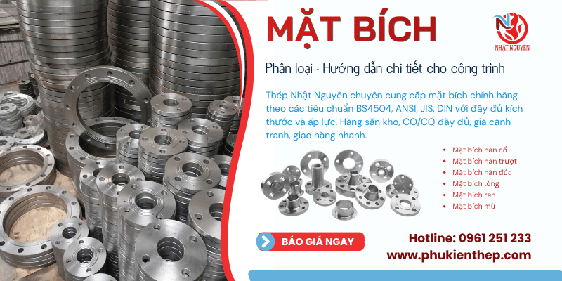 Banner mặt bích chính hãng giá tốt
