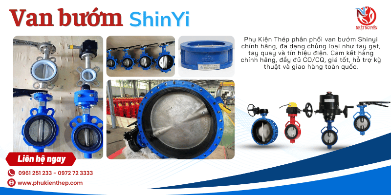 Van bướm shinyi chính hãng giá tốt