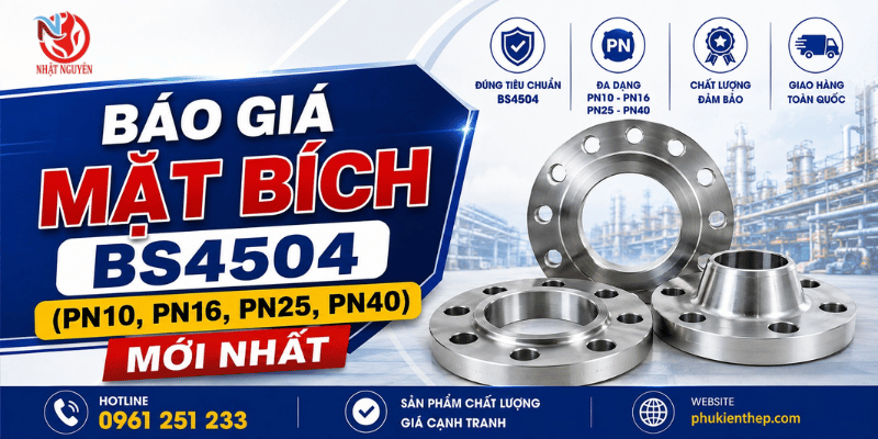 Báo giá mặt bích chính ahngc giá tốt tại kho