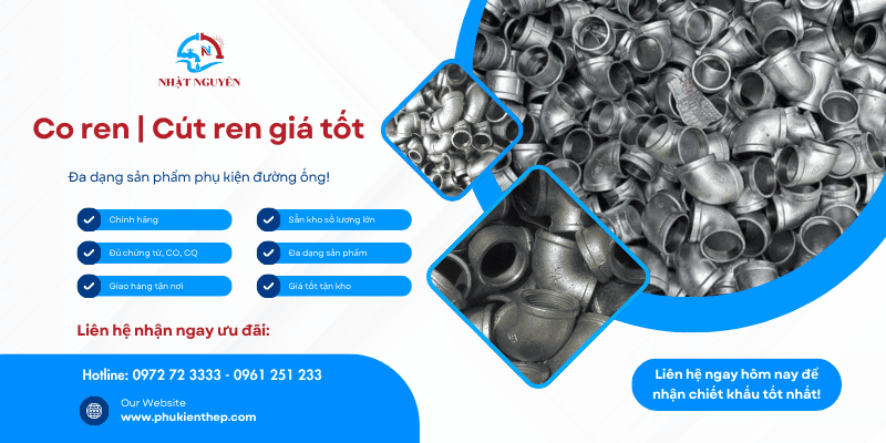 Cút ren, co ren giá tốt