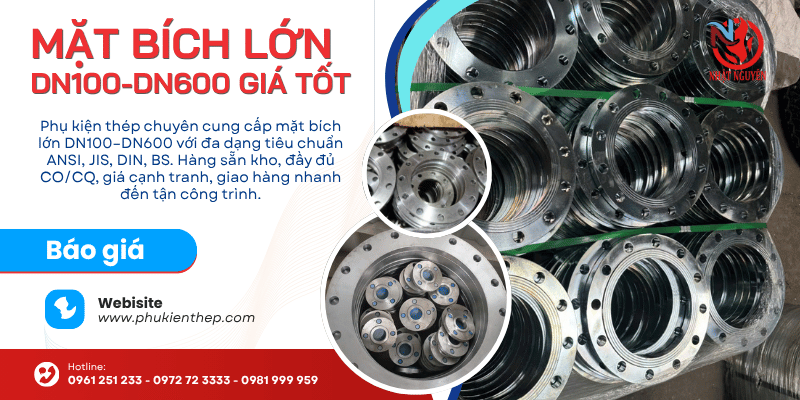 Mặt bích lớn chính hãng giá tốt