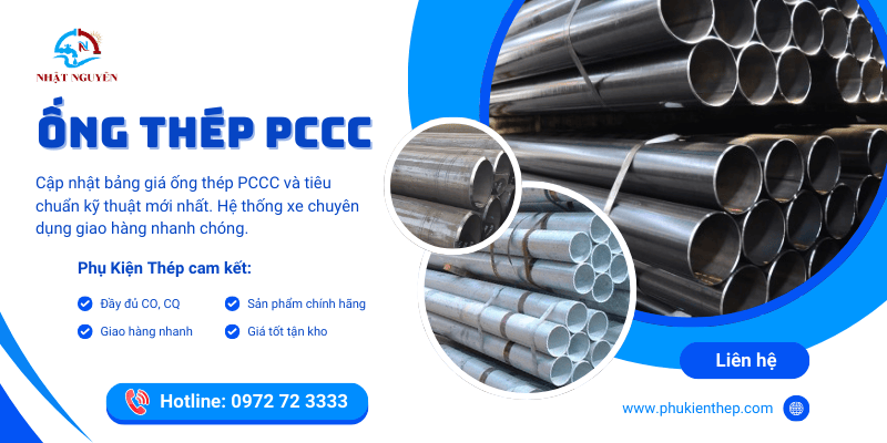 Ống thép PCCC chính hãng giá cực tốt