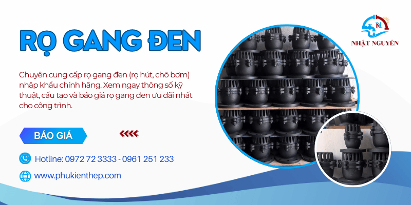 Rọ gang đen chính hãng giá cực tốt