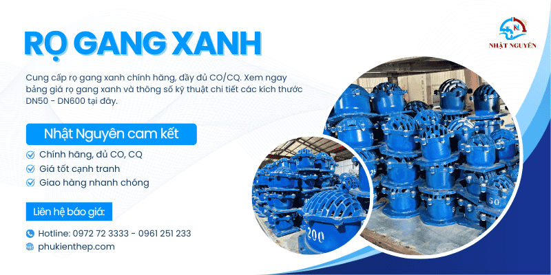 Rọ gang xanh chính hãng giá tốt