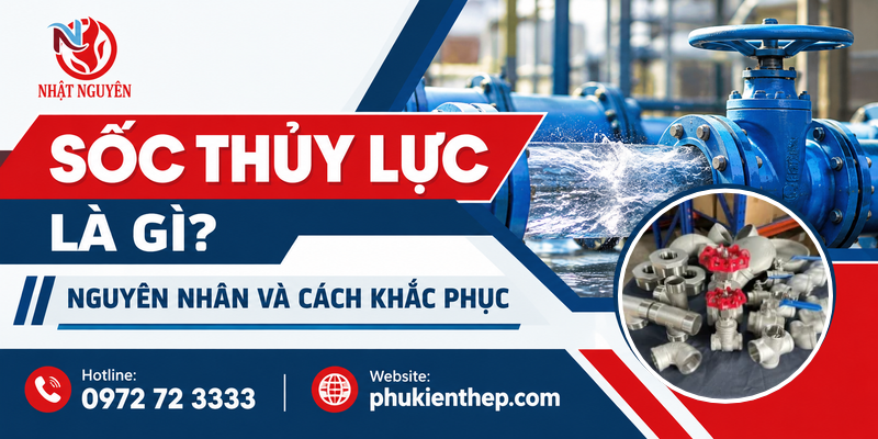 sốc thủy lực là gì nguyên nhân và cách khắc phục