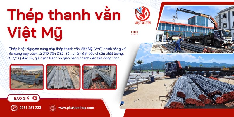Thép cuộn Việt Mỹ chính hãng giá tốt