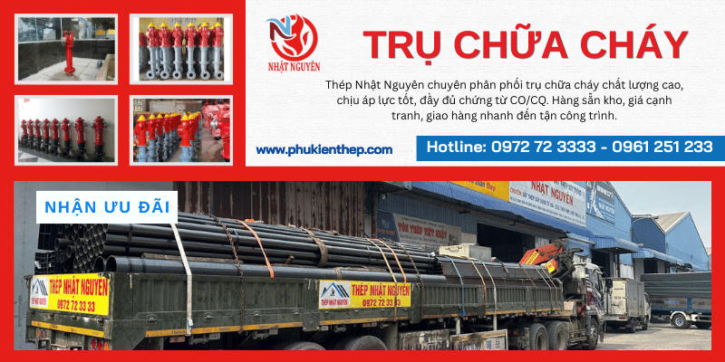Trụ chữa cháy chính hãng giá tốt