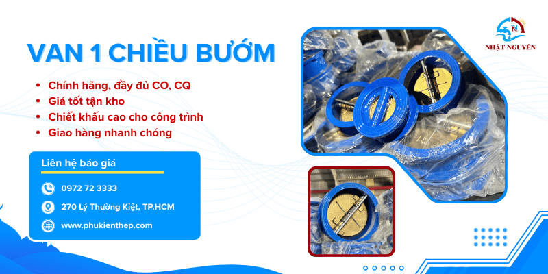 Van một chiều bướm chính hãng, giá tốt tận kho