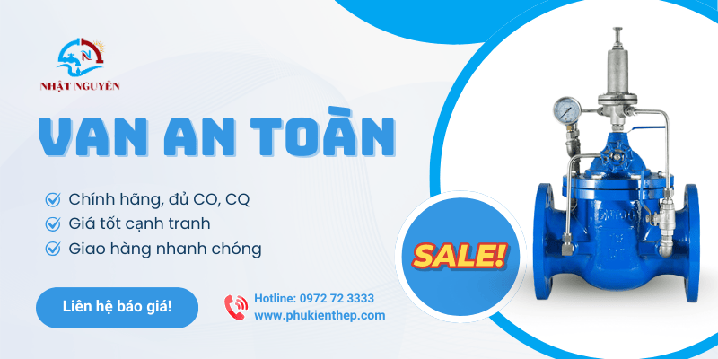 Van an toàn chính hãng giá tốt