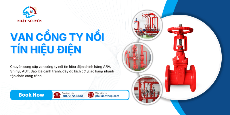 Van vổng ty nổi tín hiệu điện chính hãng giá tốt