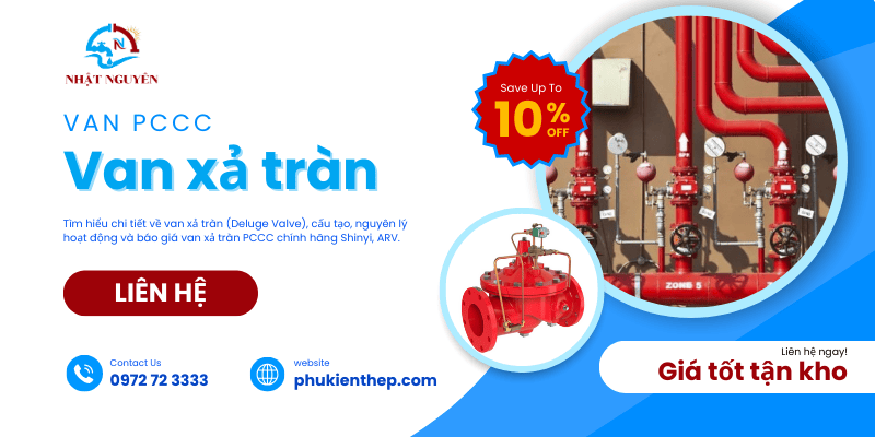 Van xả tràn chính hãng giá cực tốt